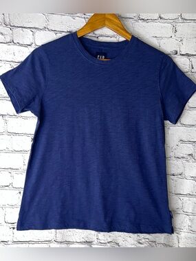 Gap Navy Blue Women’s Cotton Basic Tee Size Small